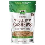 Now Foods Whole Raw Cashews 10 oz Bag