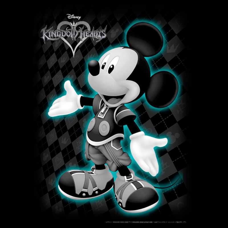 Men's Kingdom Hearts 1 King Mickey Sweatshirt, 2 of 5