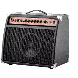 Monoprice 20-Watt Acoustic Guitar Amplifier, 3-Band EQ With Frequency Selector, Perfect For Both Practice and Small Gigs - Stage Right Series