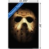 Trends International Friday The 13th - Mask Unframed Wall Poster Print White Mounts Bundle 22.375" x 34" - 3 of 4