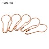 Unique Bargains Metal Blankets Crafts Brooch Making Home Sewing Safety Pins 1000 Pcs - 3 of 4
