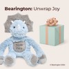 Bearington Lil' Tracer The Tooth Fairy Dino Plush, 12 Inch Dinosaur Stuffed Animal, Blue - 4 of 4