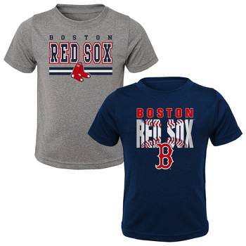 Mlb Boston Red Sox Women's Lightweight Bi-blend Hooded T-shirt : Target