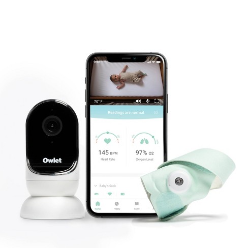 Owlet Monitor Duo Smart Sock 3rd Gen Plus Hd Video Camera Target