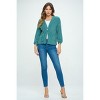 West K Women's Clara Furry One Button Short Cardigan - 4 of 4