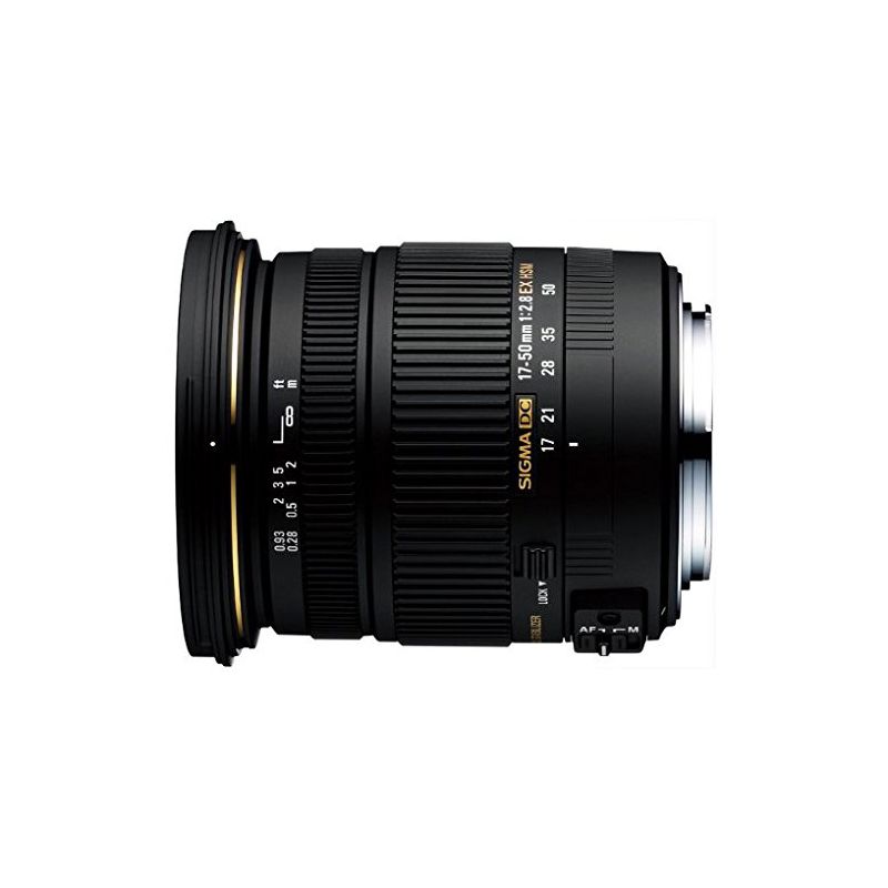 Sigma 17-50mm F2.8 DC OS HSM Large Aperture Standard Zoom Lens for Sony Digital DSLR Camera, 3 of 5
