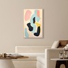 Art Remedy Melt my Bling Contemporary Shapes Abstract Wall Art Framed - 2 of 4