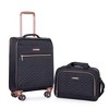 Whisen 4-Piece Luggage Set, Lightweight Terylene Suitcases and Bag with 360° Spinner Wheels, and Multiple Pockets - 4 of 4