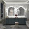 Apmir Super Bright 192 LEDs/m LED Lighted Anti-Fog Tempered Glass Arched Bathroom/Vanity Mirror with ETL & 3-Year Warranty - 4 of 4