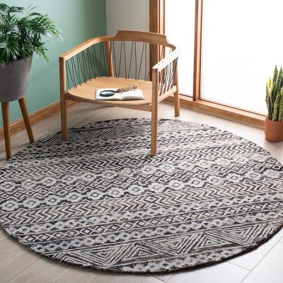 Abstract ABT252 Handmade Indoor Rug - Safavieh