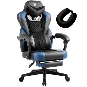 YOOCOZZ Ergonomic Gaming Chairs with Big Tall Mesh,Footrest and Lumbar Support - 1 of 4