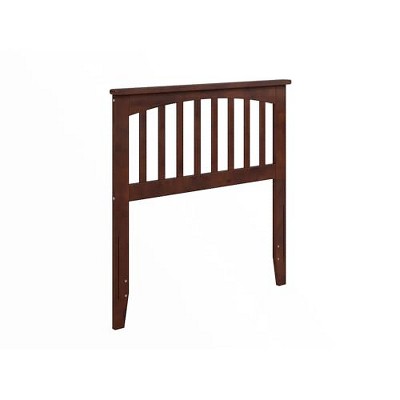 AFI Furnishings Mission Twin Headboard with Turbo Charger in Walnut