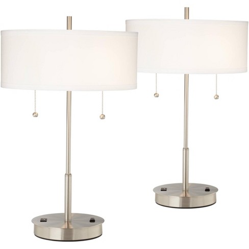 360 Lighting Modern Accent Table Lamps, End Table Lamps Set Of 2