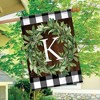 Wreath Monogram K Double-Sided House Flag Everyday 28" x 40" Briarwood Lane - 4 of 4