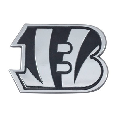 NFL Cincinnati Bengals 3D Chrome Metal Emblem