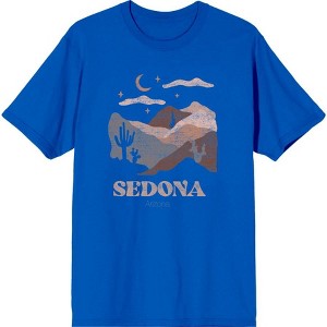 Sedona Arizona Men's Short Sleeve Tee - 1 of 1