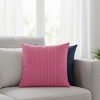 Pink Art Print Climaweave Accent Pillow – 18 Inch by Manual Woodworkers and Weavers - 3 of 3