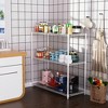 ALEXOUN Standing Metal Storage Shelves,Adjustable Carbon Steel Wire Shelving Rack,for Garage Kitchen - 2 of 4