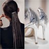 Unique Bargains DIY Clothing Decoration Crystal Rhinestone Sew on Close Claw Chain Trim - 4 of 4