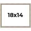PosterPalooza | Classic Modern Silver Picture Frame - UV Acrylic, Backing Board, Hanging Hardware Included - 2 of 4