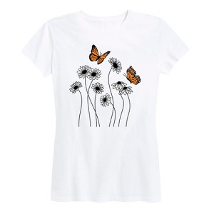 Women's - Instant Message - Wildflower Garden Short Sleeve Graphic T-Shirt - 1 of 4