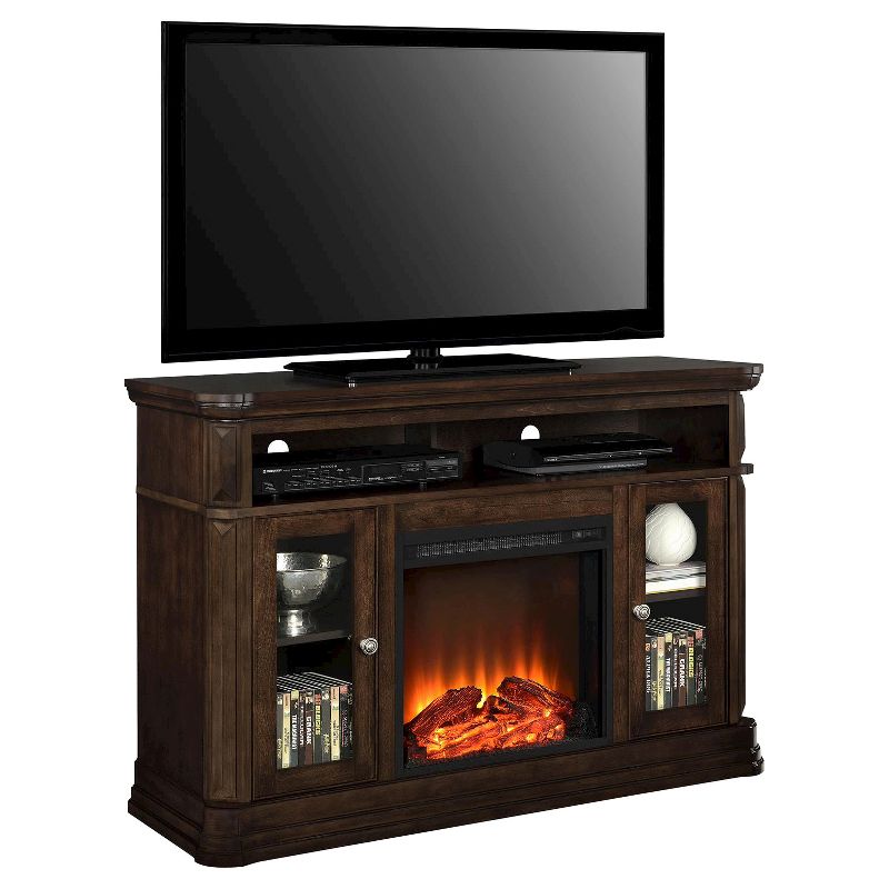 50&#34; Centennial Electric Fireplace TV Console Espresso - Room &#38; Joy, 3 of 6