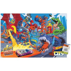 Trends International Mattel Hot Wheels - Awesome Around Every Corner Unframed Wall Poster Prints - 1 of 4