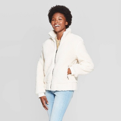 Sherpa jacket hot sale women's target