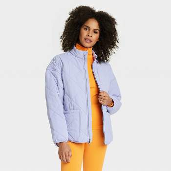 Black History Month Adult Gee's Bend Quilted Jacket - Cream/Orange XS