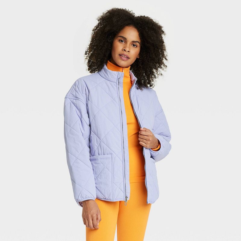 Women's Quilted Puffer Jacket - All In Motion™, 1 of 11