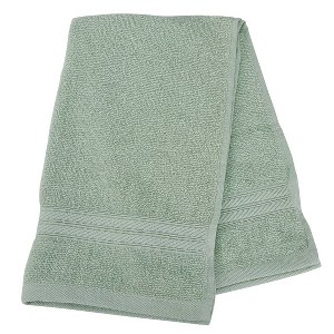 Moda at Home 6pc Marbella Hand Towels Light Aqua Green - 1 of 3