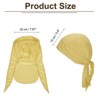 Unique Bargains Football Cycling Helmet Liner Bandana Breathable Cooling Sweat Wicking Cap - 2 of 3