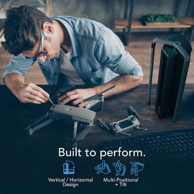 Vornado BXR Black Adjustable Height Tower Fan with 3 Speeds