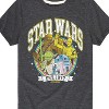 Boys' - Star Wars - Yoda and friends Collegiate Short Sleeve Graphic T-Shirt - 2 of 4