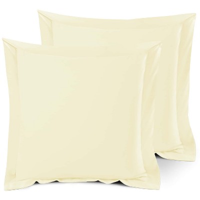Nestl Soft Pillow Shams Set of 2, Double Brushed Microfiber Pillow Covers, Premium Pillow Shams With 1.5” Flange