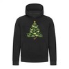 Everyday Kids Christmas Collection Dinosaur Tree Boys Pullover Hoodie – Holiday Sweatshirt - 2 of 4