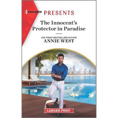 The Innocent's Protector in Paradise - Large Print by  Annie West (Paperback)