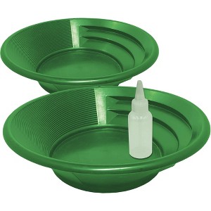 Sluice Fox 3-Piece Gold Panning Kit – Dual-Sided Patented Design with Snifter Bottle, - 1 of 4