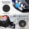 Large Sports Gym Bag, Travel Duffel bag with Wet Pocket & Shoes Compartment for men women - 4 of 4
