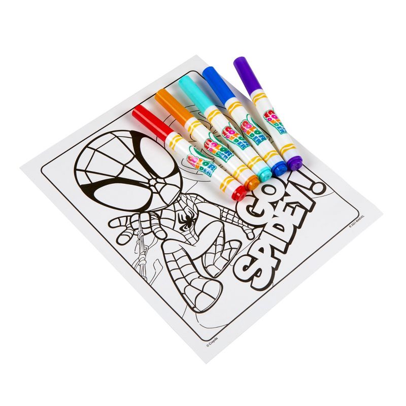 Crayola Color Wonder Foldalope - Spidey &#38; His Amazing Friends, 3 of 6