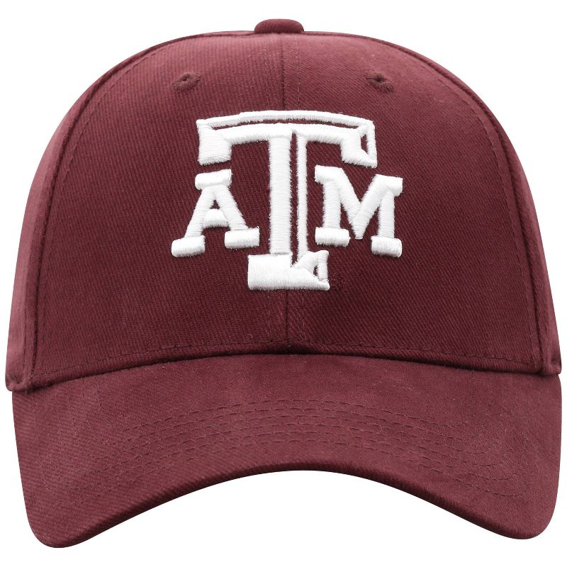 NCAA Texas A&#38;M Aggies Structured Brushed Cotton Vapor Ballcap, 3 of 5