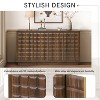 Bella Depot Modern 58.6“ Sideboard, 4-Door Storage Cabinet for Living Room, Kitchen or Home Office - 4 of 4