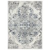 Luxe Weavers Ivory Floral Indoor Area Rug - 2 of 4