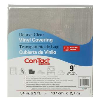 Con-Tact Brand Clear Cover Adhesive Covering Clear 18 ft CLEAR