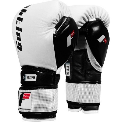 Fighting Sports S2 Gel Boxing Power Sparring Gloves - White/Black