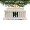 Old World Christmas 2.5 Inch Lincoln Memorial Tree Ornament , Ornament Honest Abe (1PC) - 3 of 3