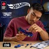 Mattel Brick Shop Hot Wheels Cadillac Project GTP Hypercar Building Toy Kit (236 Pieces), for Collectors - 2 of 4