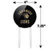 Lindenwood University Lions Logo Acrylic Cake Topper Party Decoration for Wedding Anniversary Birthday Graduation - 2 of 4
