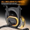 Exercise Bike for Home, Magnetic Resistance Stationary Bikes, Indoor Cycling Bicycle with Adjustable Seat, Fitness Bikes with LED Monitor, Smart - 4 of 4