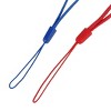 Unique Bargains 2 Pieces Red Blue Hand Wrist Strap Lanyard String 19cm Length for Mobile Phone - 4 of 4